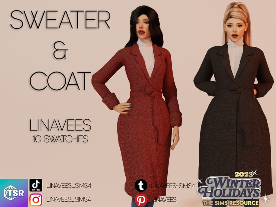 Скриншот мода Пальто Mia Coat